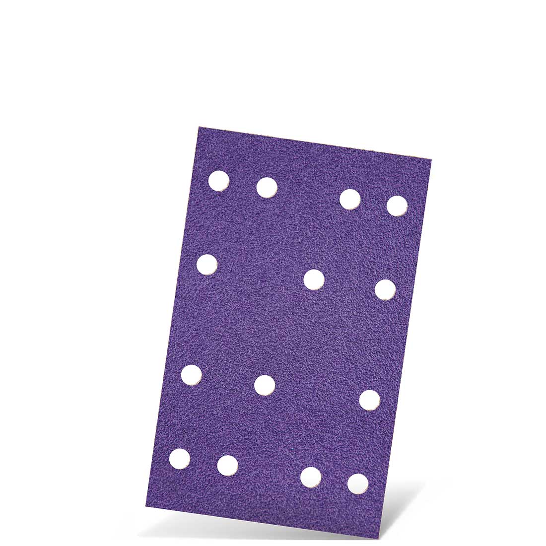 MENZER Klett-Schleifblätter für Schwingschleifer, K40–2000, 133 x 80 mm / 14-Loch / Keramik-Mix