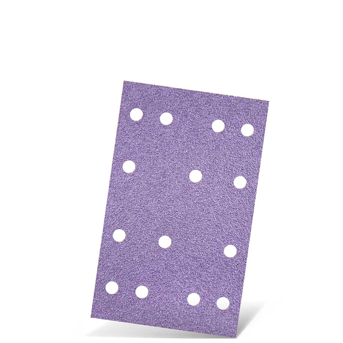 MENZER Klett-Schleifblätter für Schwingschleifer, K40–400, 133 x 80 mm / 14-Loch / Keramik-Mix