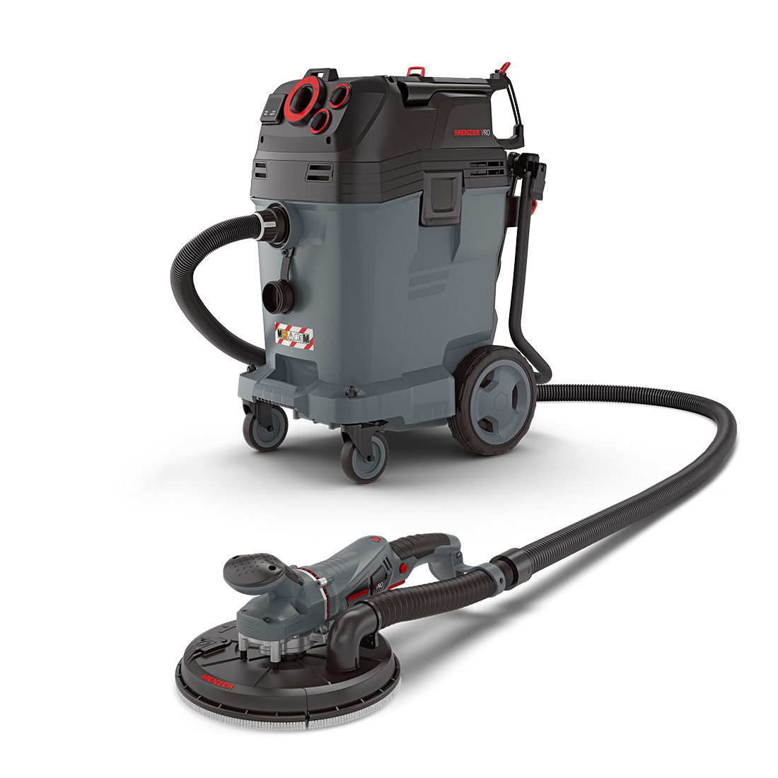 MENZER TBS 225 PRO + VCM 550 PRO | Kit de ponçage pour un ponçage ...