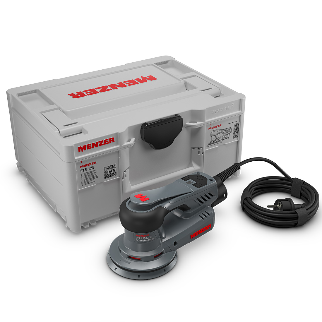 Exzenterschleifer MENZER ETS 125 2.5 inkl. MENZER systainer³ Transportkoffer Exzenterschleifer MENZER ETS 125 2.5 inkl. MENZER systainer³ Transportkoffer