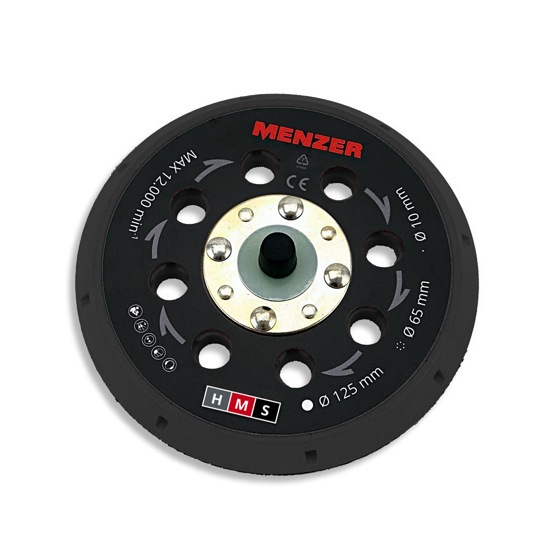 Multi-Loch-Schleifteller Ø 125 mm soft Multi-Loch-Schleifteller Ø 125 mm soft
