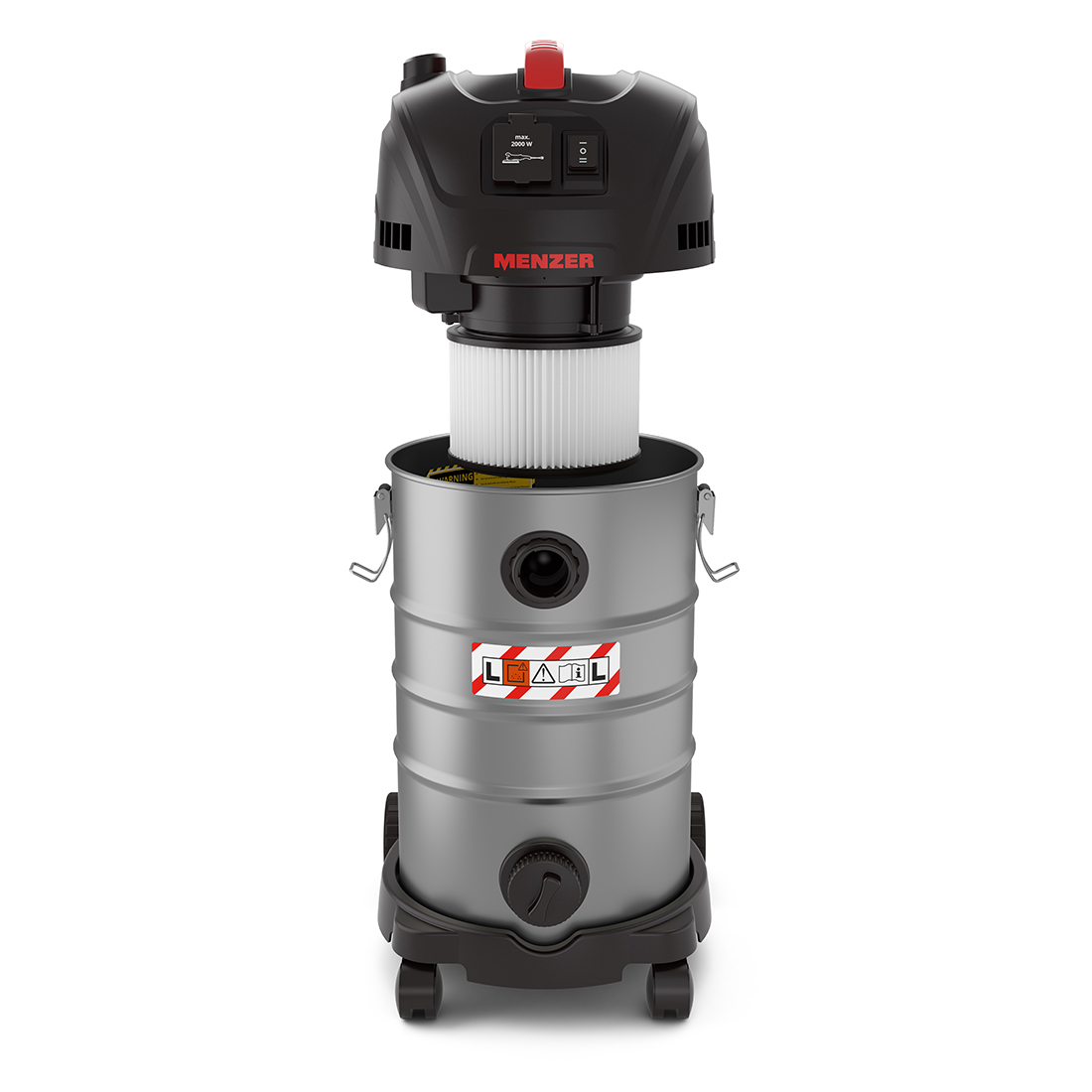 Sicherheitssauger MENZER VCL 330 menzer_vcl330_detailbild_patronenfilter_72dpi_1100x1100px_nl